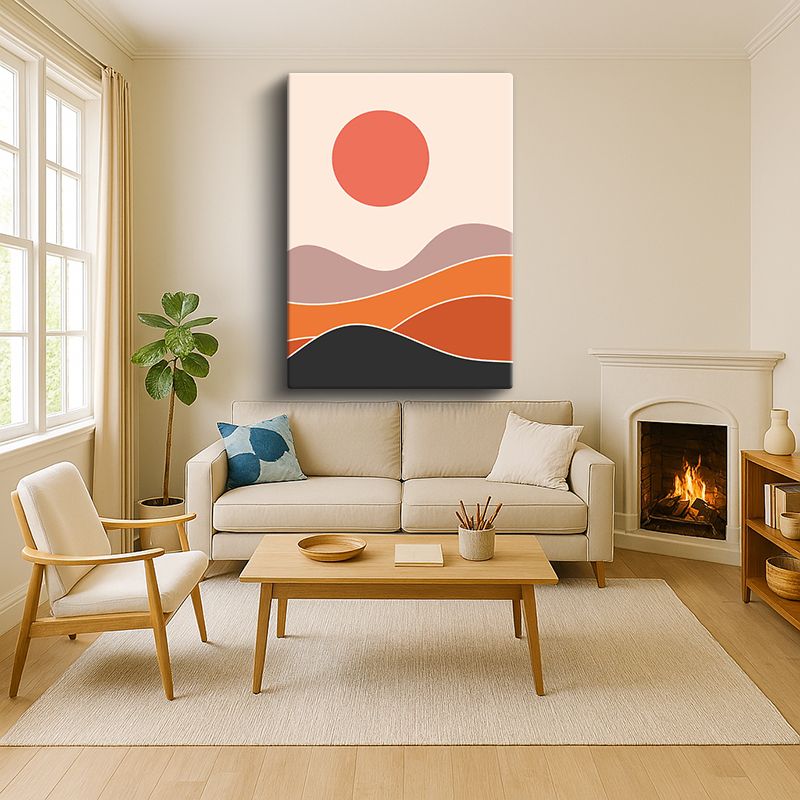 Sanatsal & Vektörel Kanvas Tablo 533