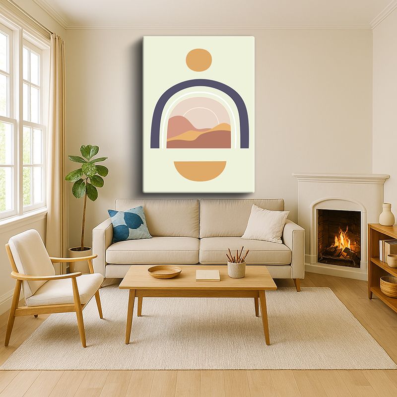 Sanatsal & Vektörel Kanvas Tablo 534