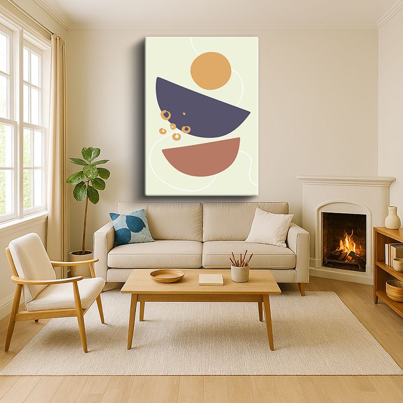 Sanatsal & Vektörel Kanvas Tablo 535