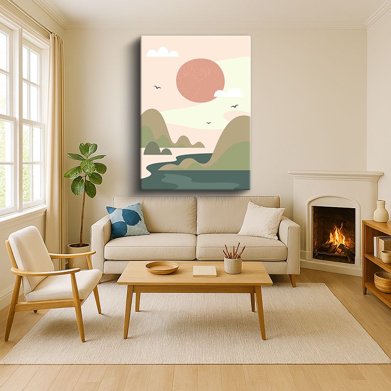 Sanatsal & Vektörel Kanvas Tablo 536