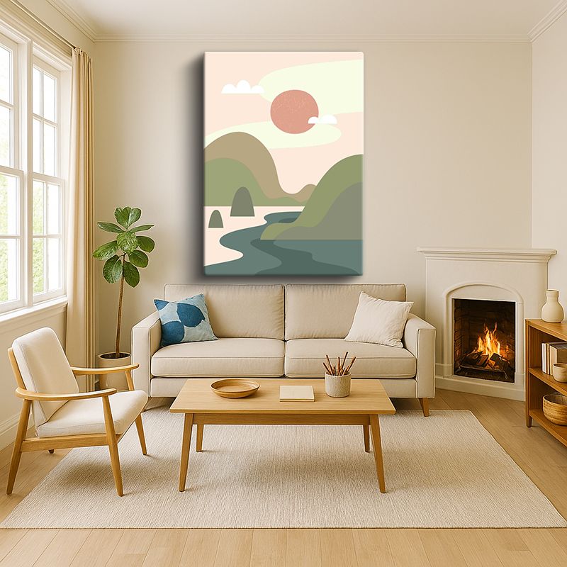 Sanatsal & Vektörel Kanvas Tablo 537