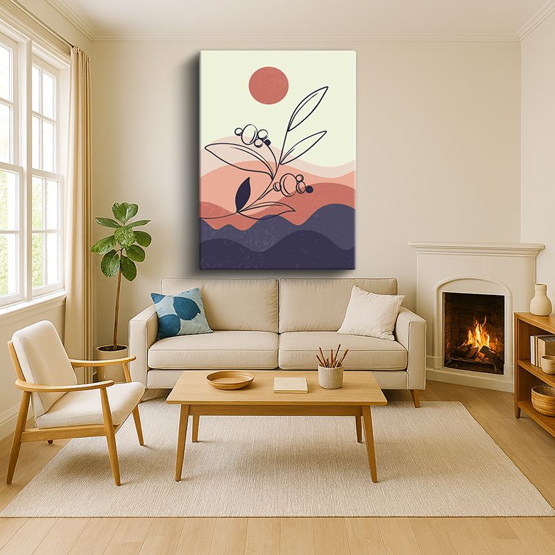 Sanatsal & Vektörel Kanvas Tablo 541