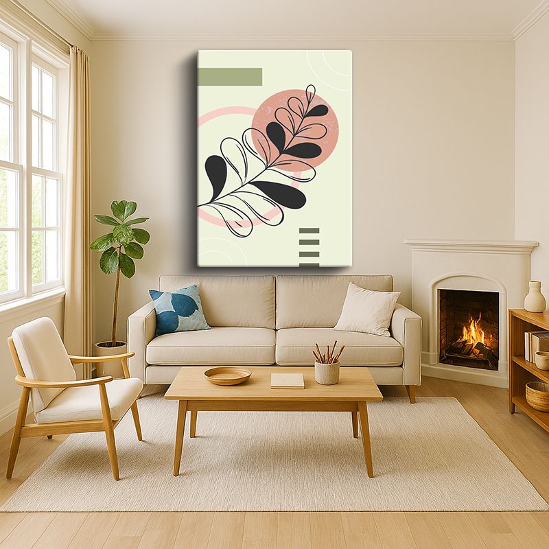 Sanatsal & Vektörel Kanvas Tablo 545