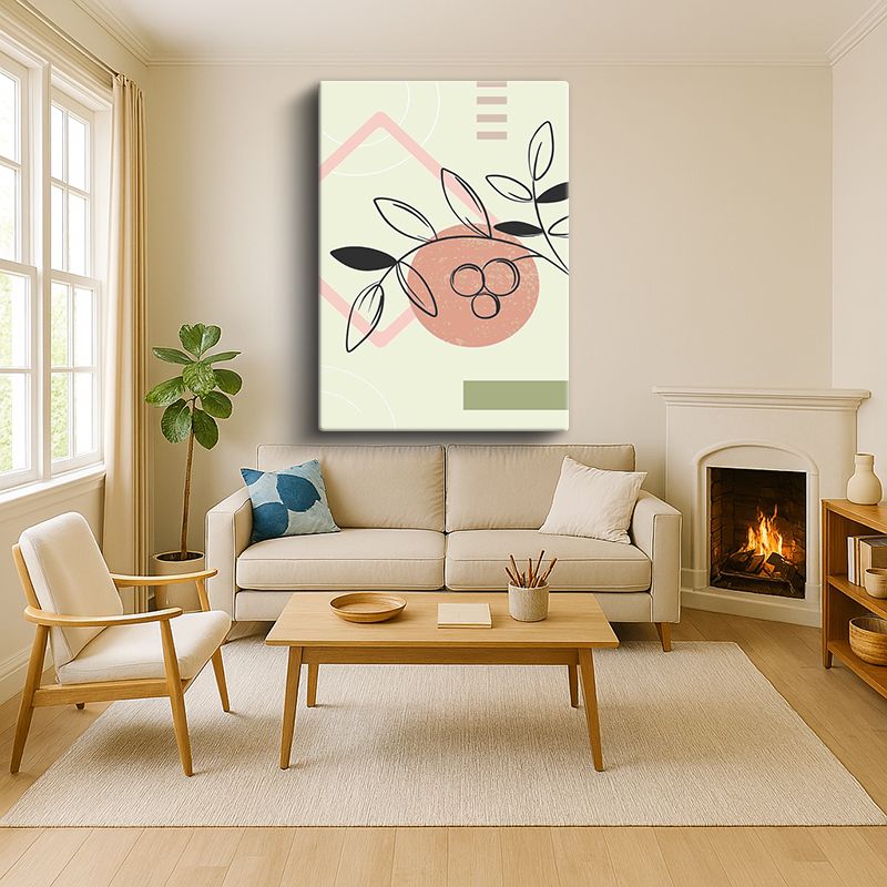 Sanatsal & Vektörel Kanvas Tablo 546