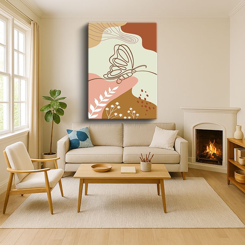 Sanatsal & Vektörel Kanvas Tablo 547