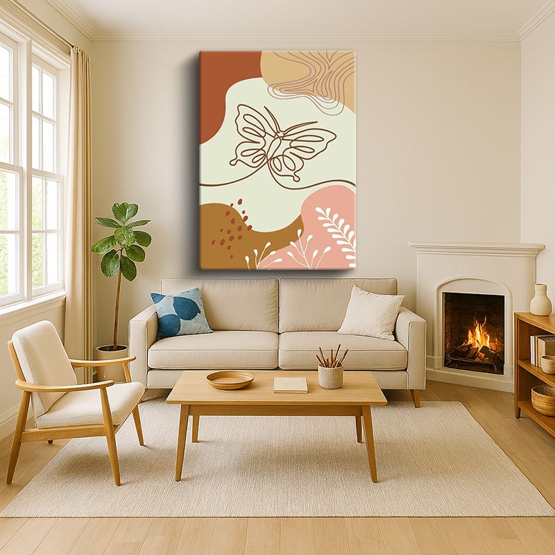Sanatsal & Vektörel Kanvas Tablo 548