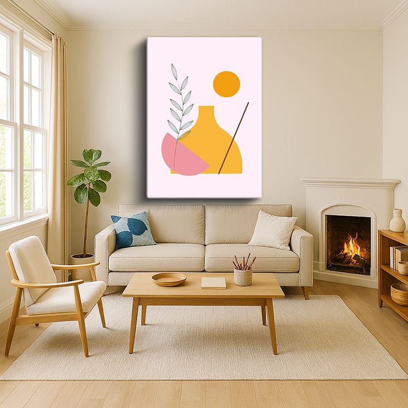 Sanatsal & Vektörel Kanvas Tablo 551