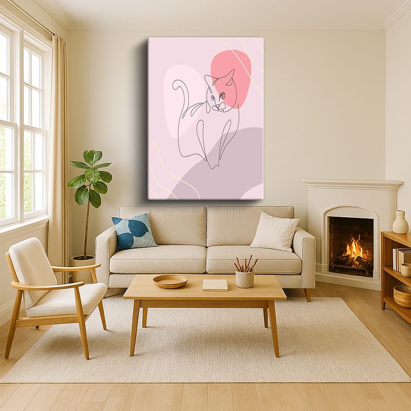 Sanatsal & Vektörel Kanvas Tablo 553