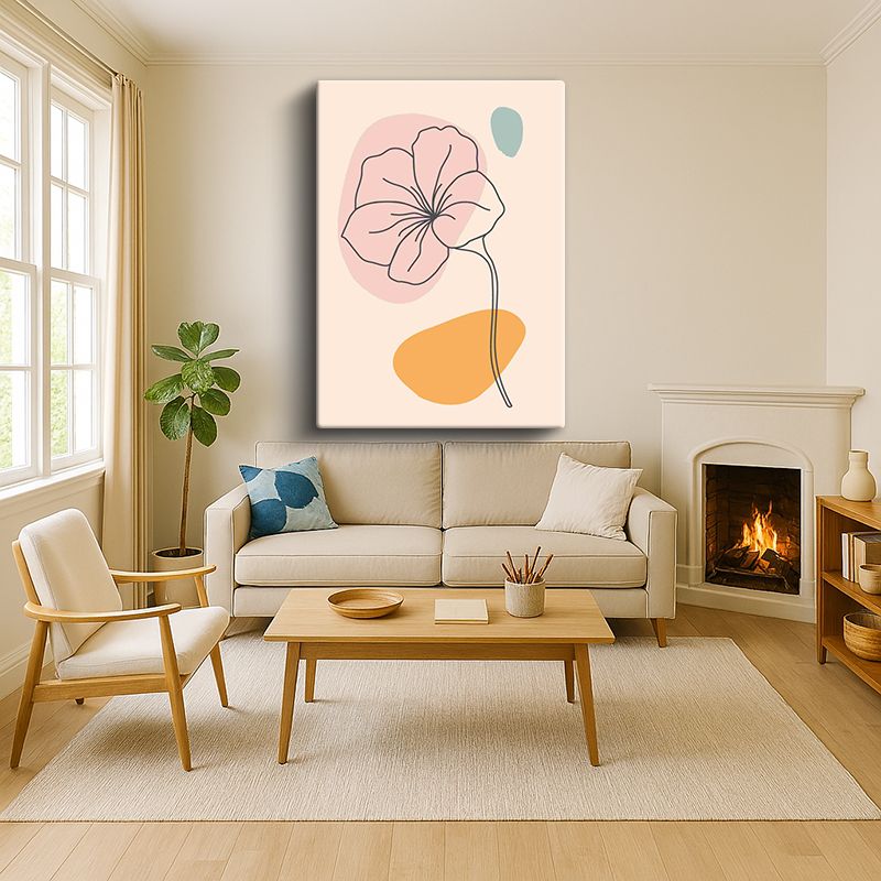 Sanatsal & Vektörel Kanvas Tablo 555