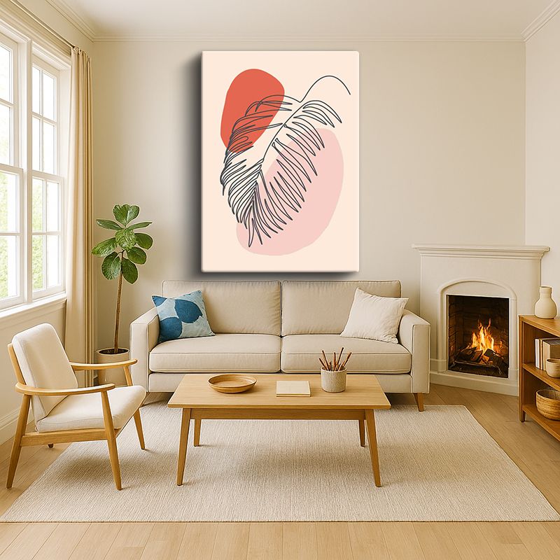 Sanatsal & Vektörel Kanvas Tablo 556