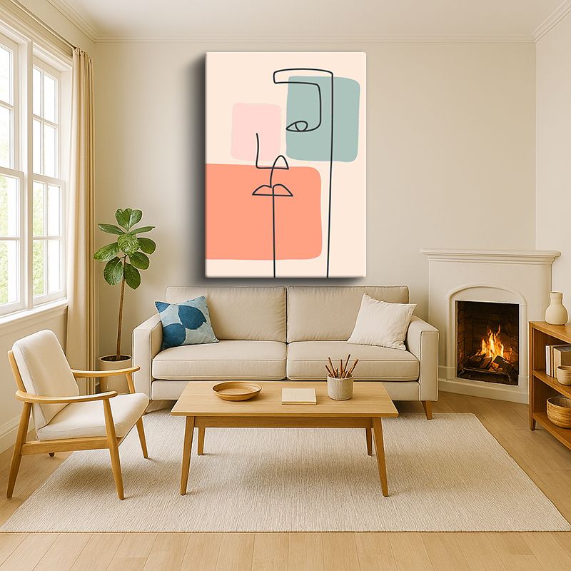 Sanatsal & Vektörel Kanvas Tablo 560