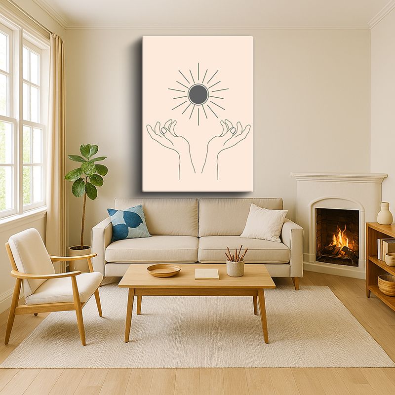 Sanatsal & Vektörel Kanvas Tablo 563