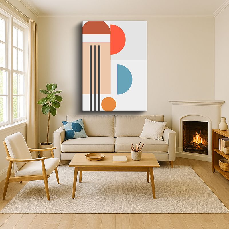 Sanatsal & Vektörel Kanvas Tablo 565