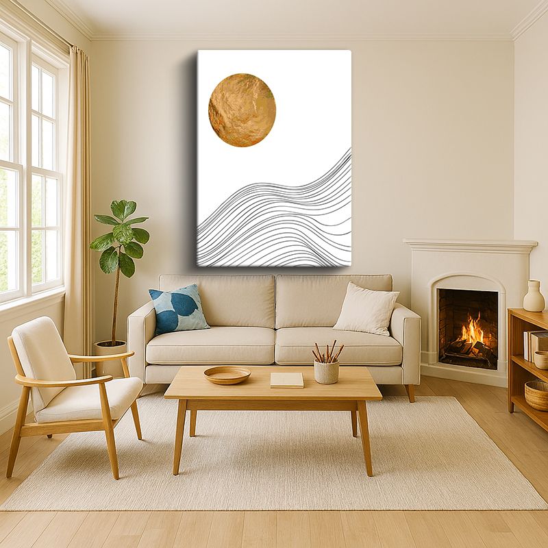 Sanatsal & Vektörel Kanvas Tablo 574