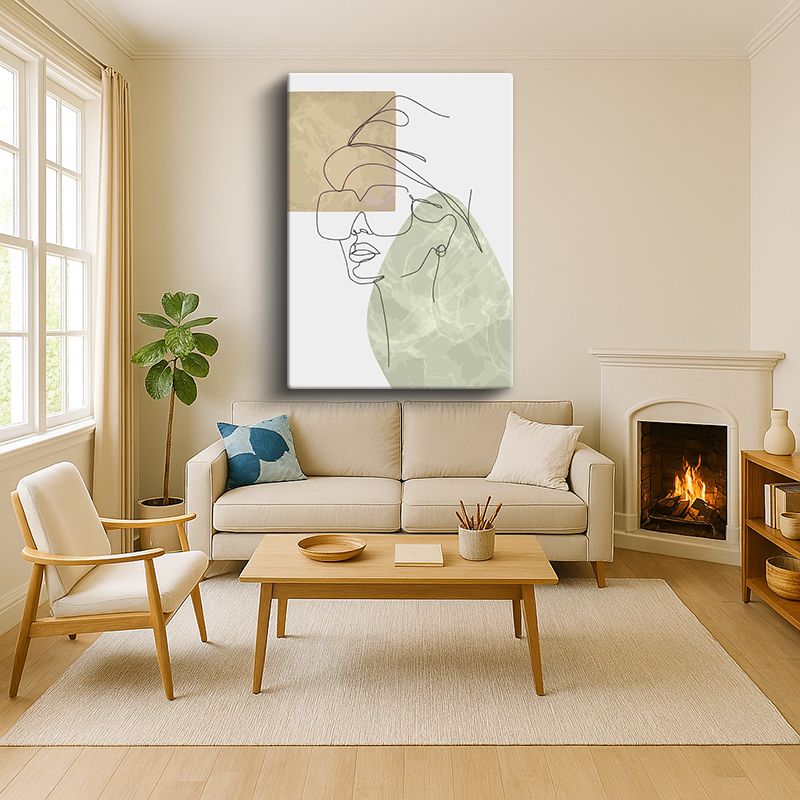 Sanatsal & Vektörel Kanvas Tablo 581