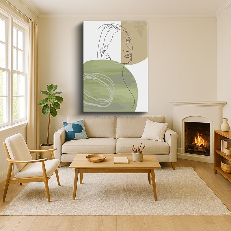 Sanatsal & Vektörel Kanvas Tablo 583