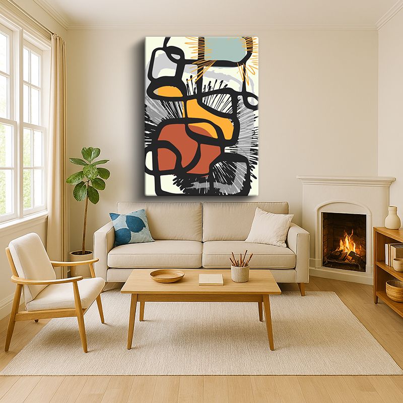 Sanatsal & Vektörel Kanvas Tablo 592