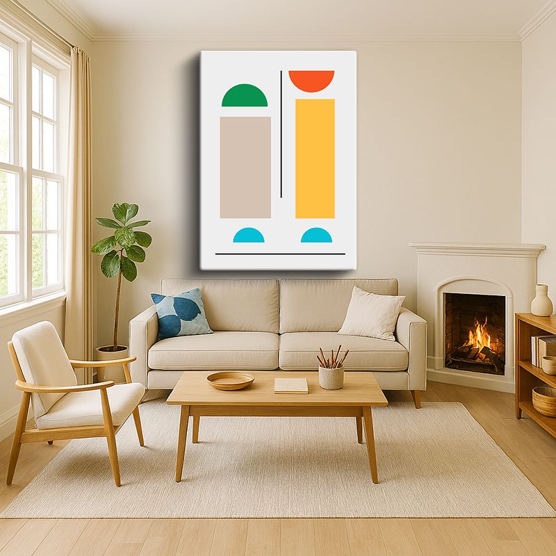 Sanatsal & Vektörel Kanvas Tablo 595