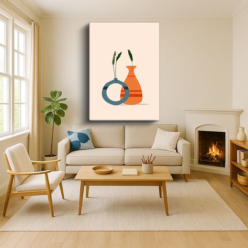 Sanatsal & Vektörel Kanvas Tablo 603