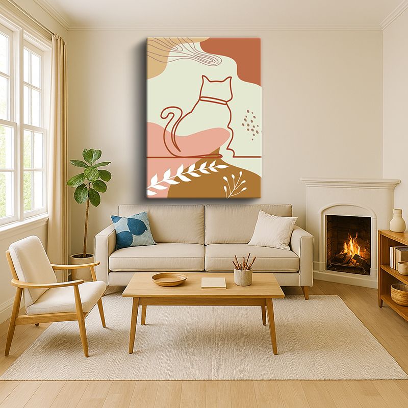 Sanatsal & Vektörel Kanvas Tablo 606