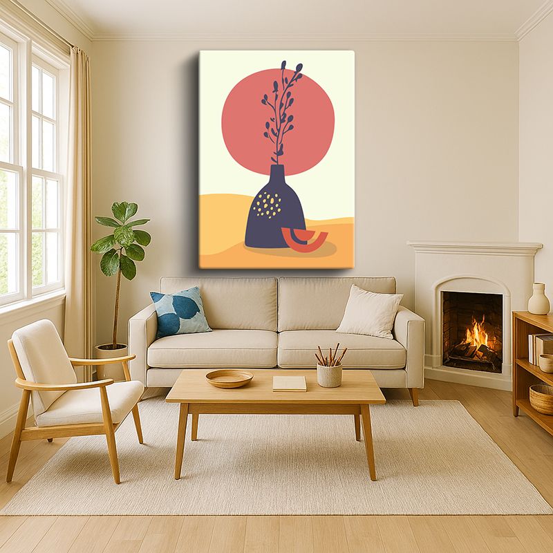 Sanatsal & Vektörel Kanvas Tablo 608