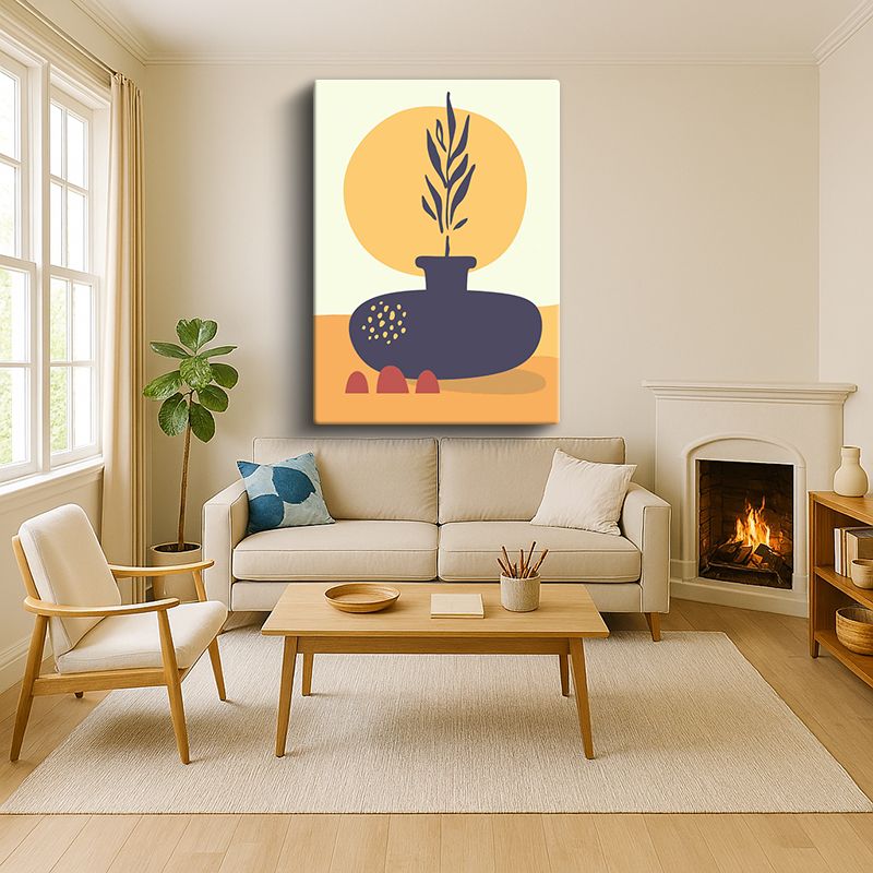 Sanatsal & Vektörel Kanvas Tablo 609