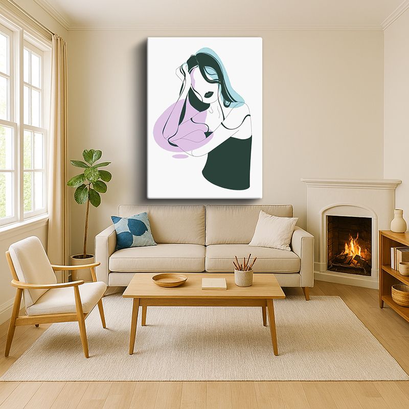 Sanatsal & Vektörel Kanvas Tablo 610