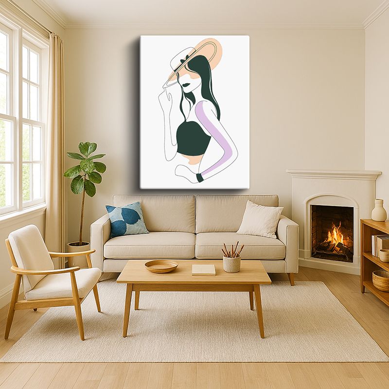 Sanatsal & Vektörel Kanvas Tablo 612