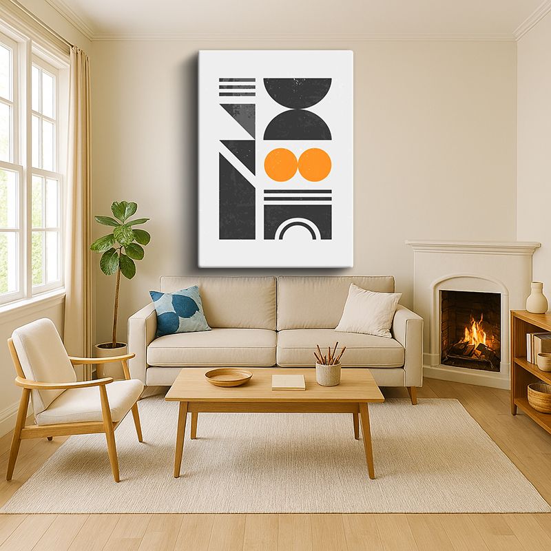 Sanatsal & Vektörel Kanvas Tablo 617