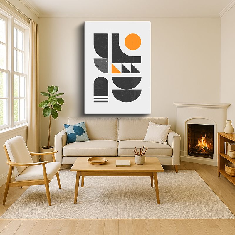 Sanatsal & Vektörel Kanvas Tablo 618