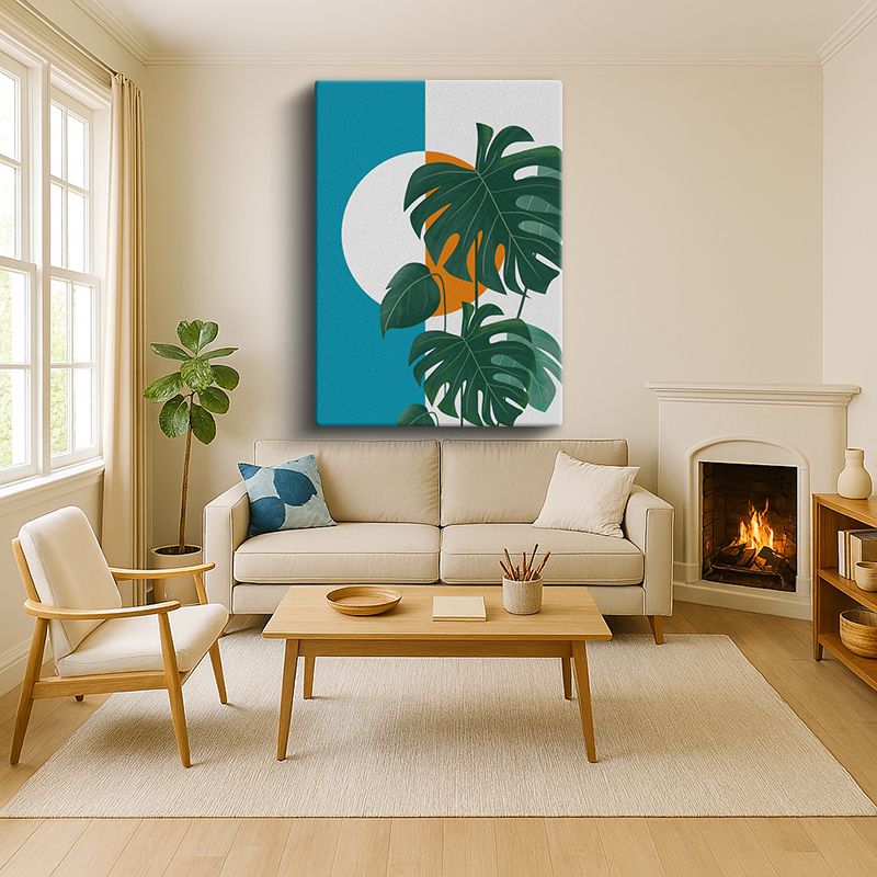 Sanatsal & Vektörel Kanvas Tablo 631