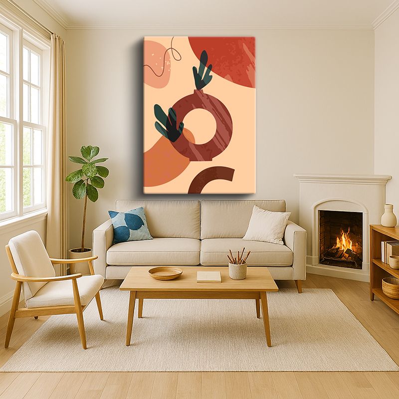 Sanatsal & Vektörel Kanvas Tablo 633