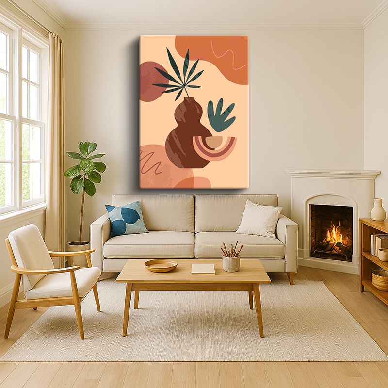 Sanatsal & Vektörel Kanvas Tablo 635