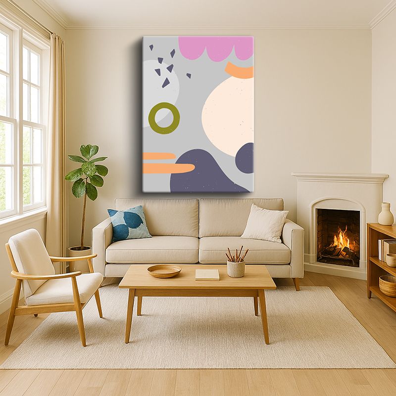 Sanatsal & Vektörel Kanvas Tablo 637