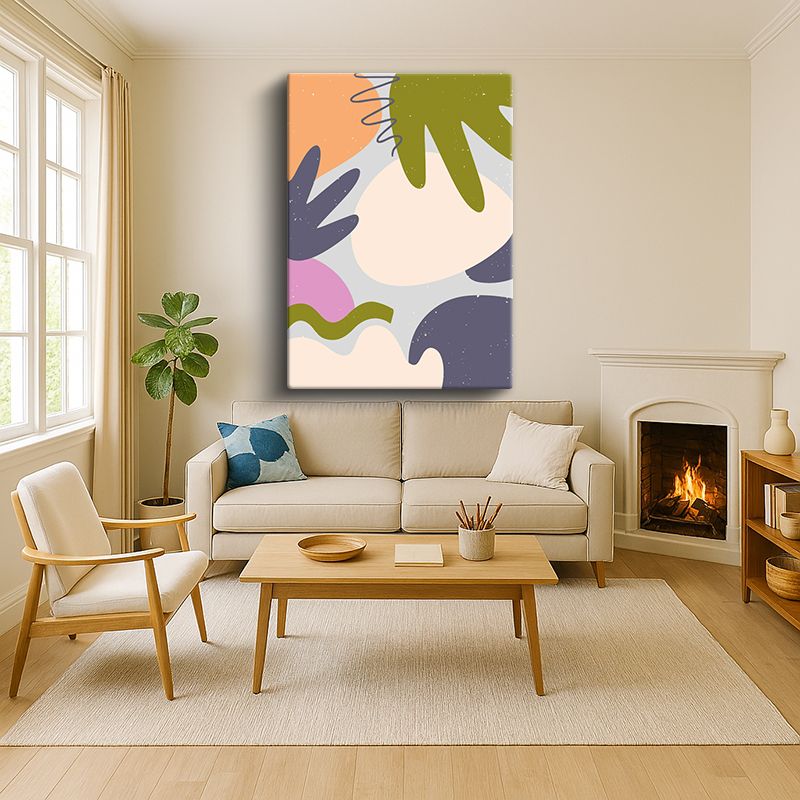 Sanatsal & Vektörel Kanvas Tablo 639