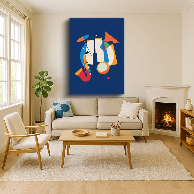 Sanatsal & Vektörel Kanvas Tablo 648