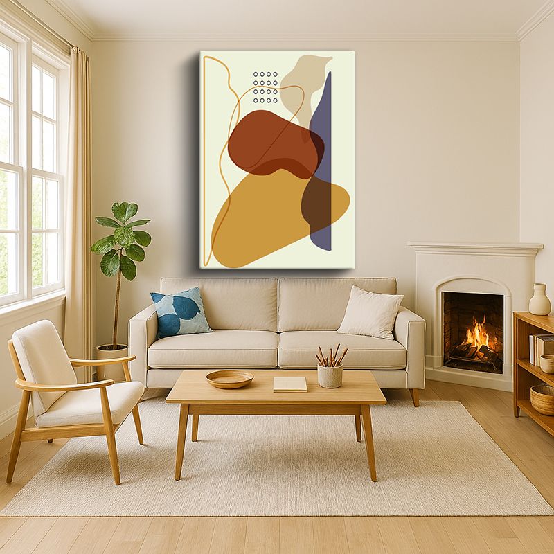 Sanatsal & Vektörel Kanvas Tablo 654