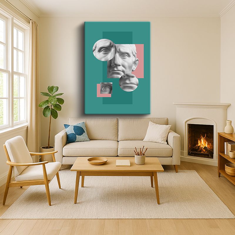 Sanatsal & Vektörel Kanvas Tablo 657