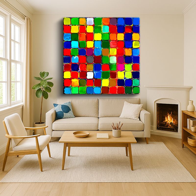 Sanatsal & Vektörel Kanvas Tablo 669