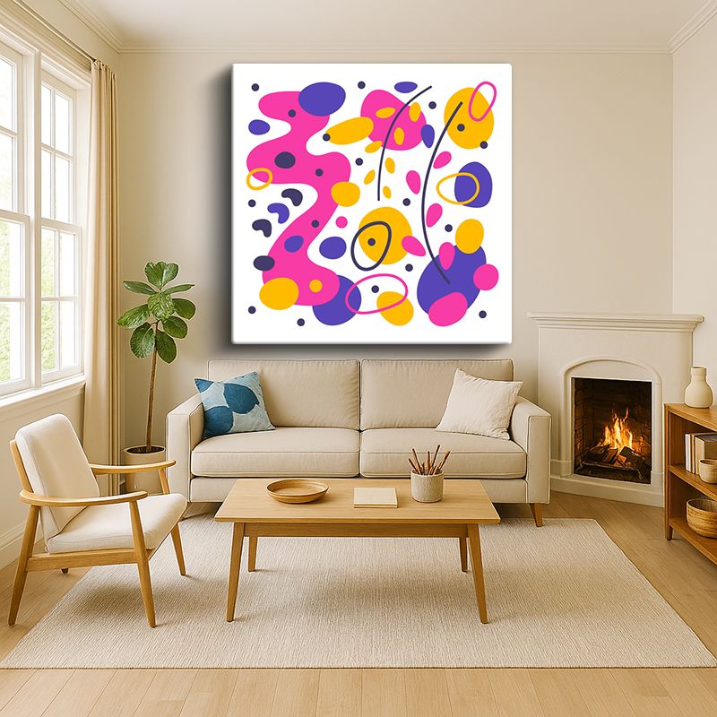 Sanatsal & Vektörel Kanvas Tablo 688