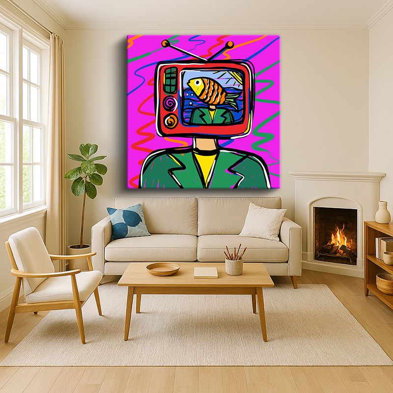 Sanatsal & Vektörel Kanvas Tablo 696