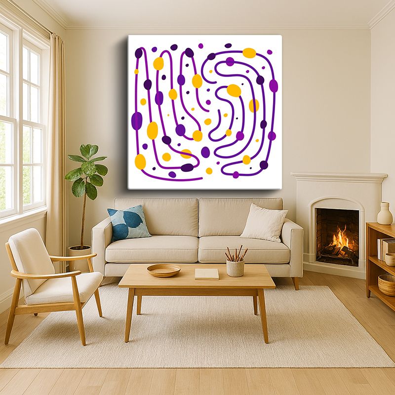 Sanatsal & Vektörel Kanvas Tablo 697