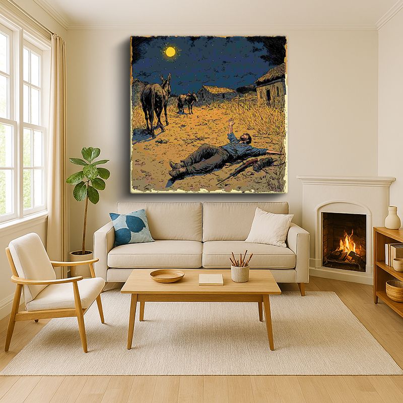 Sanatsal & Vektörel Kanvas Tablo 715