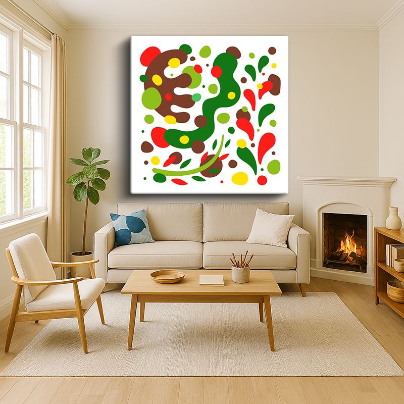 Sanatsal & Vektörel Kanvas Tablo 723