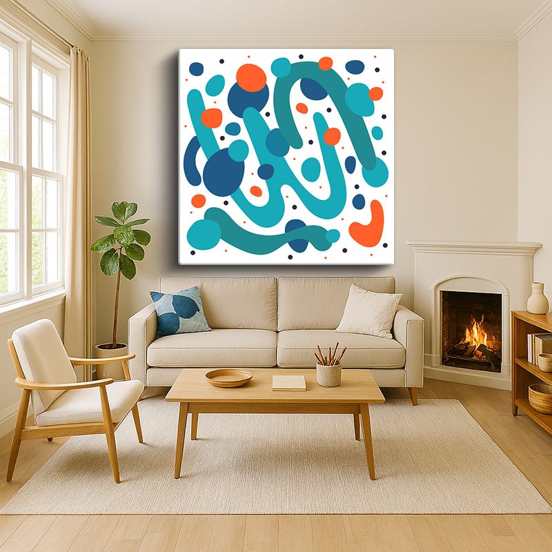 Sanatsal & Vektörel Kanvas Tablo 725