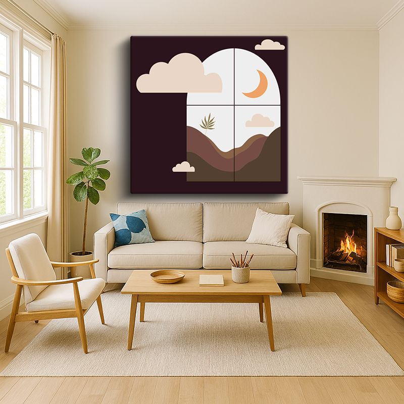 Sanatsal & Vektörel Kanvas Tablo 727