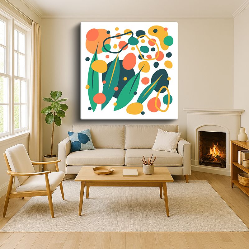 Sanatsal & Vektörel Kanvas Tablo 731