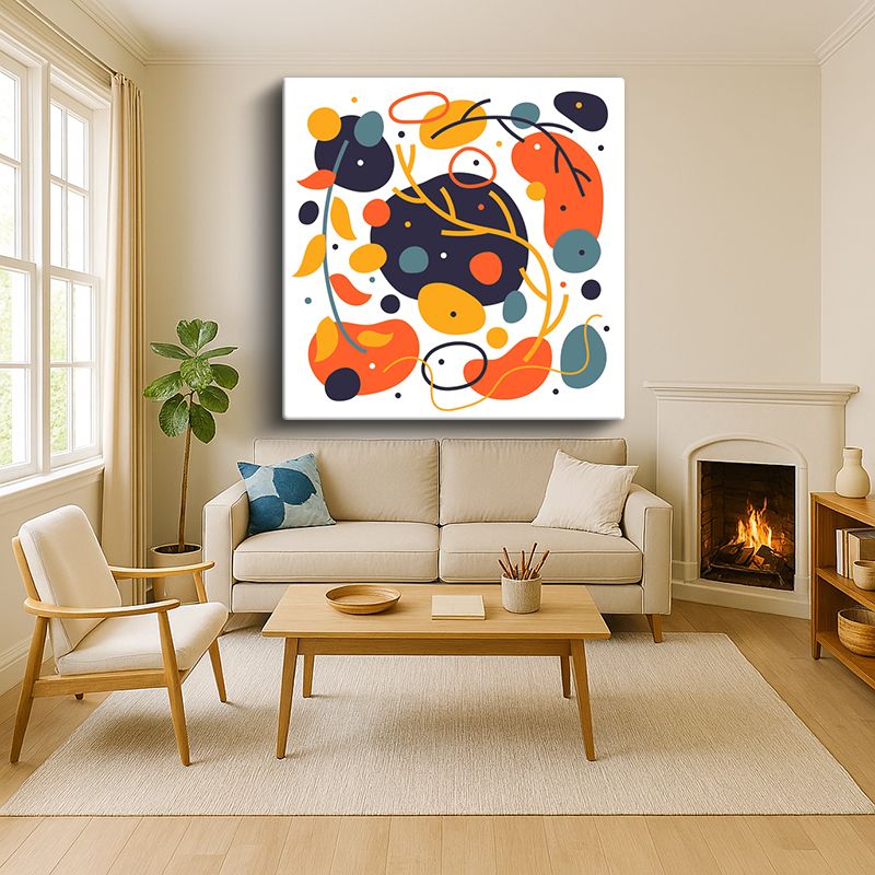 Sanatsal & Vektörel Kanvas Tablo 736