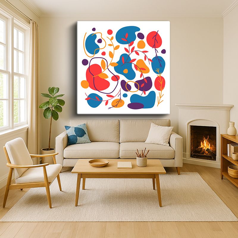 Sanatsal & Vektörel Kanvas Tablo 737