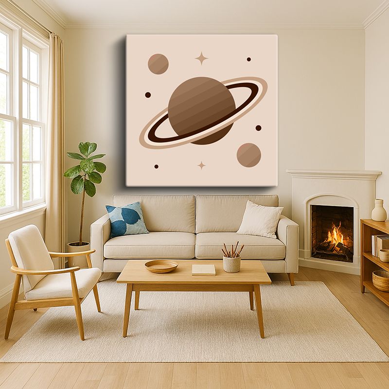 Sanatsal & Vektörel Kanvas Tablo 740